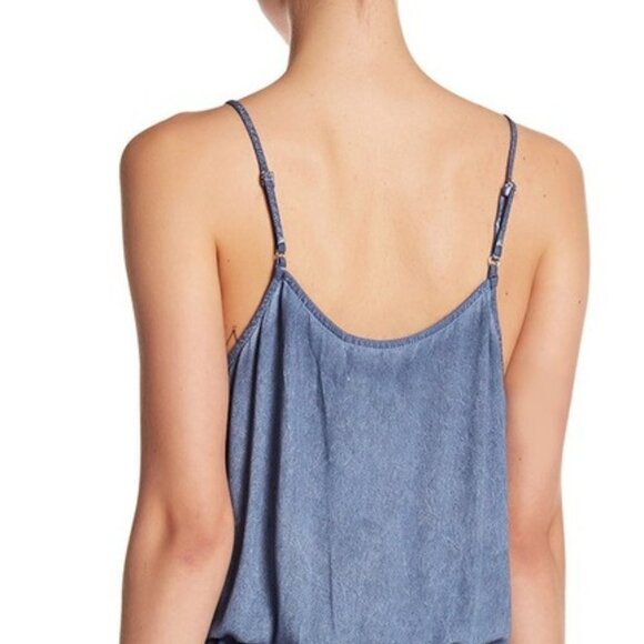 Vintage Havana Mineral Wash  Ruffle Surplice - Picture 5 of 7